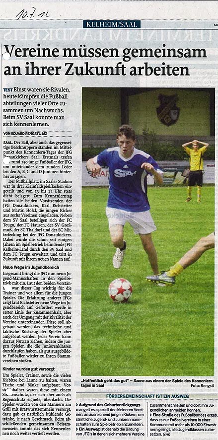 Vereine müssen an Zukunft arbeiten Vereine müssen an Zukunft arbeiten