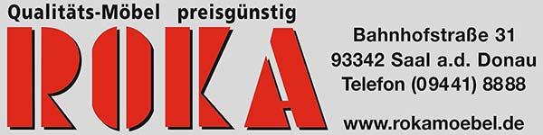 Sponsoren Bandenwerbung SC Mitterfecking - Möbel ROKA